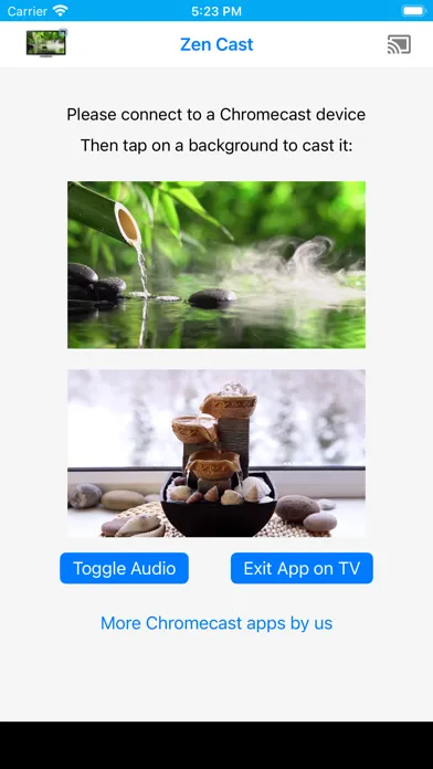 Relaxing Zen Backgrounds on TV スクリーンショット