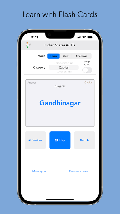 India States and Capitals应用截图