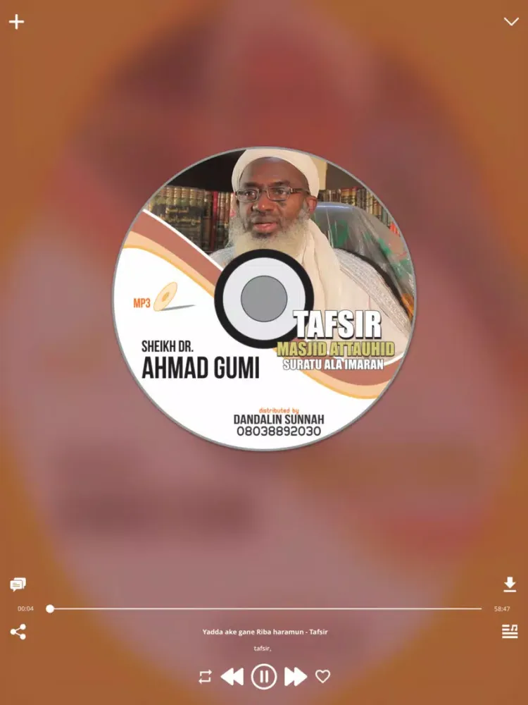 Captures d'écran de Ahmad Gumi MP3 iPad 