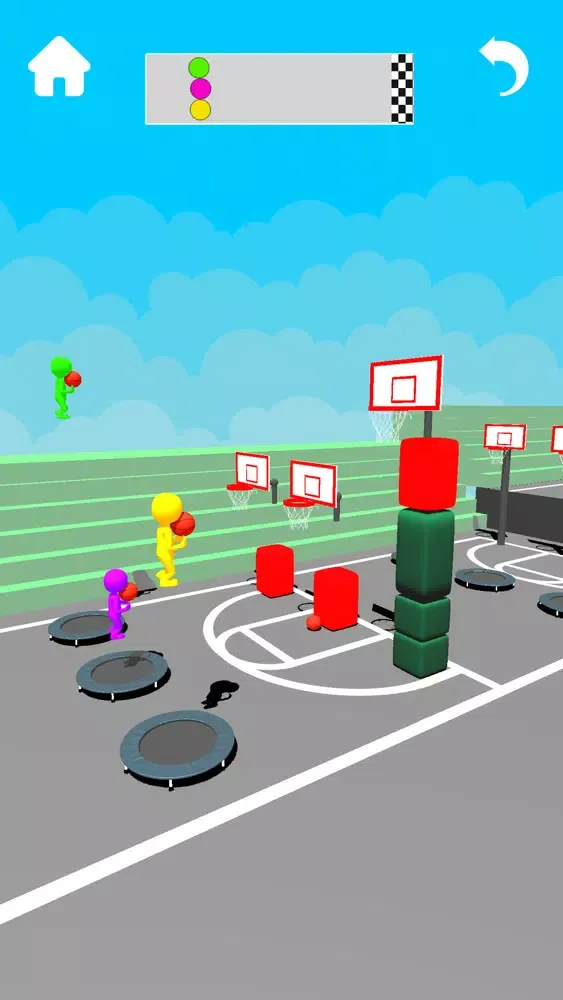 Dunk Jumper.io - jumpshot Screenshots