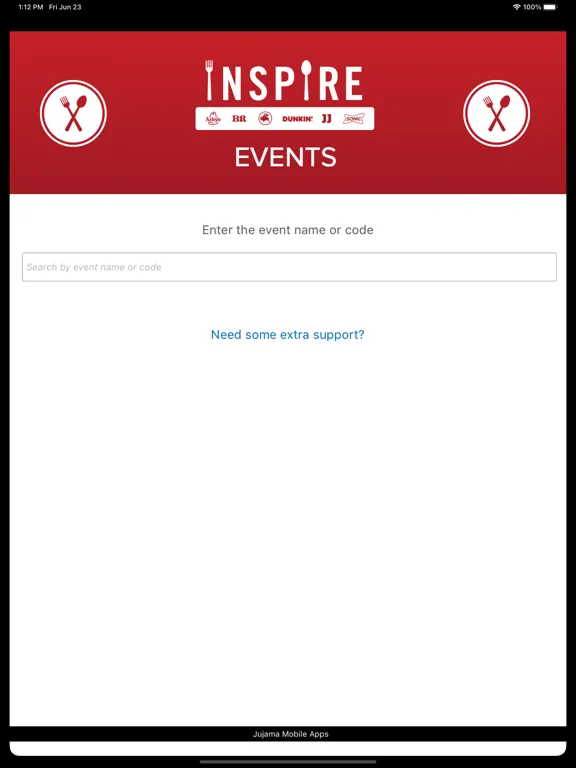 Inspire Brands Events iPad  स्क्रीनशॉट