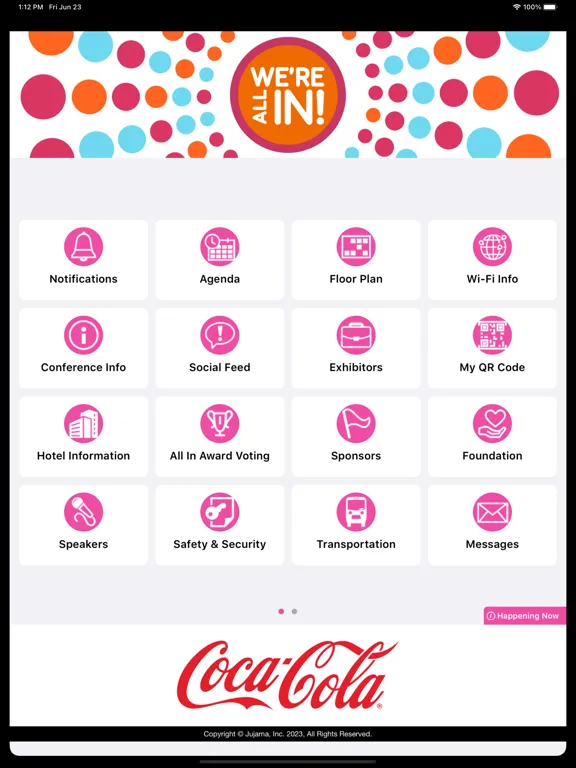 Inspire Brands Events iPad  स्क्रीनशॉट