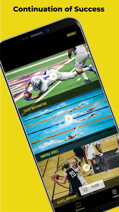 Capturas de pantalla de Athletes Launch