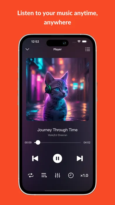 Cloud Music Offline Listening Screenshots