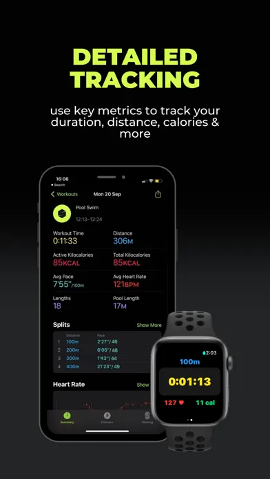 DuoSwim: Swim Workout App應用截圖