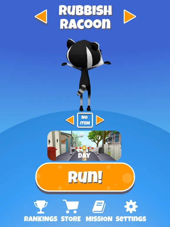 Cat Run - endless runnner iPad 应用截图