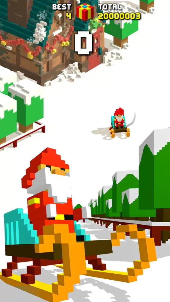 Tangkapan layar Merry Christmas -running games