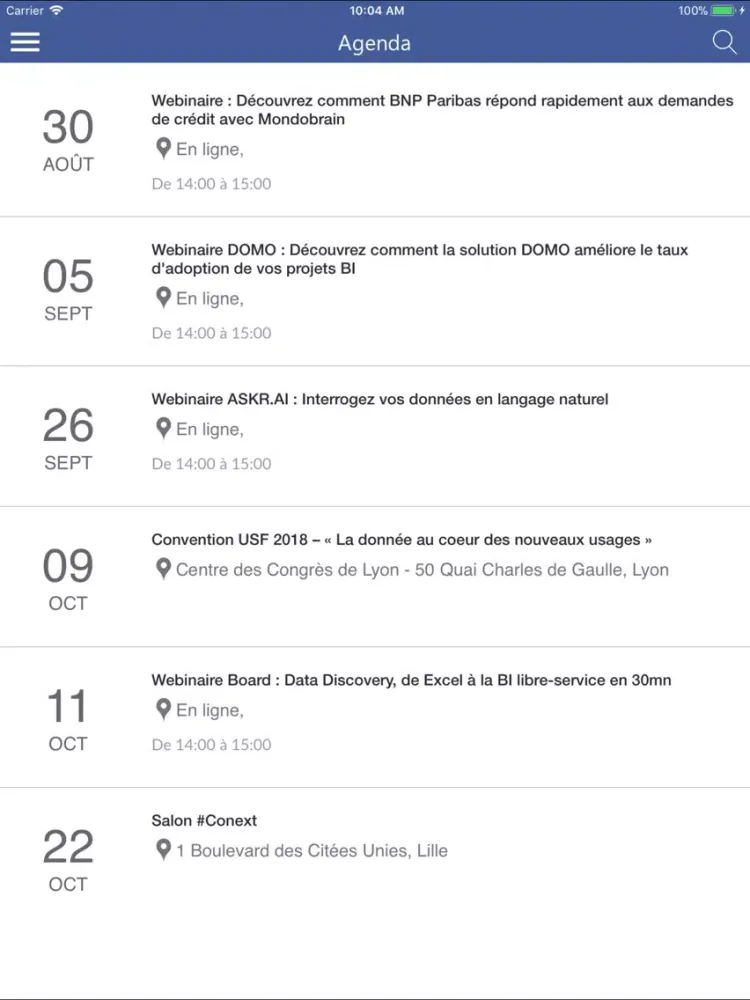 Decideo, Data Science iPad  Screenshots
