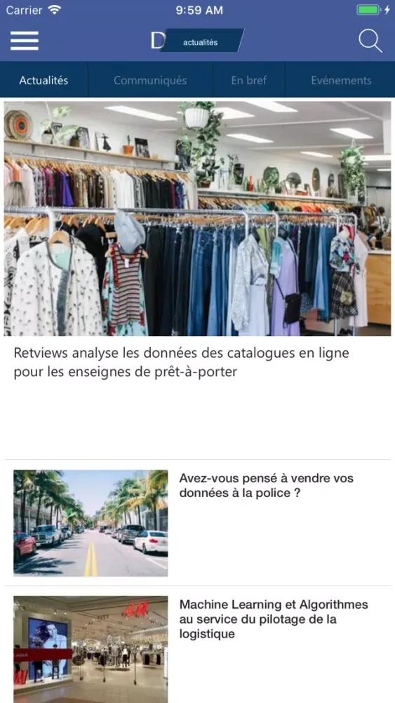 Decideo, Data Science Screenshots