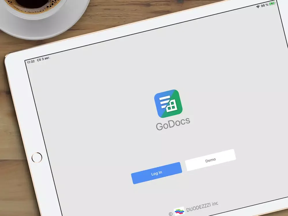 GooDocs Organizer iPad  スクリーンショット