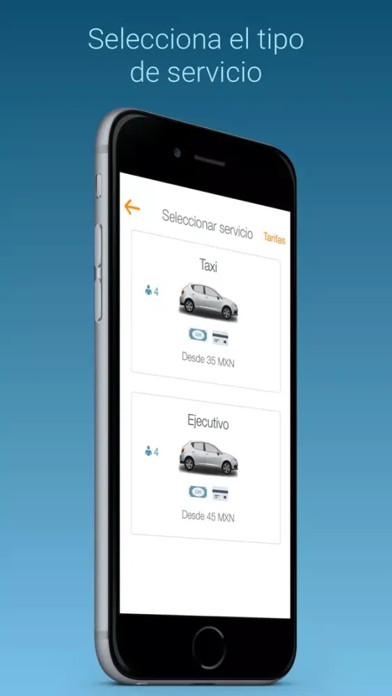 Скриншоты DuoDrivers App para Pasajeros