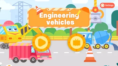 DuDu Engineering Vehicles Game Screenshots