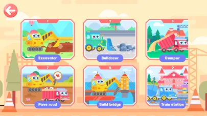 DuDu Engineering Vehicles Game Screenshots