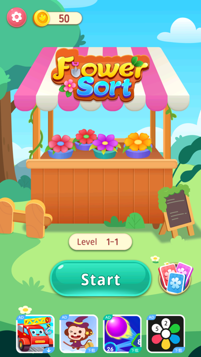 Flower Sort：Puzzle Game应用截图