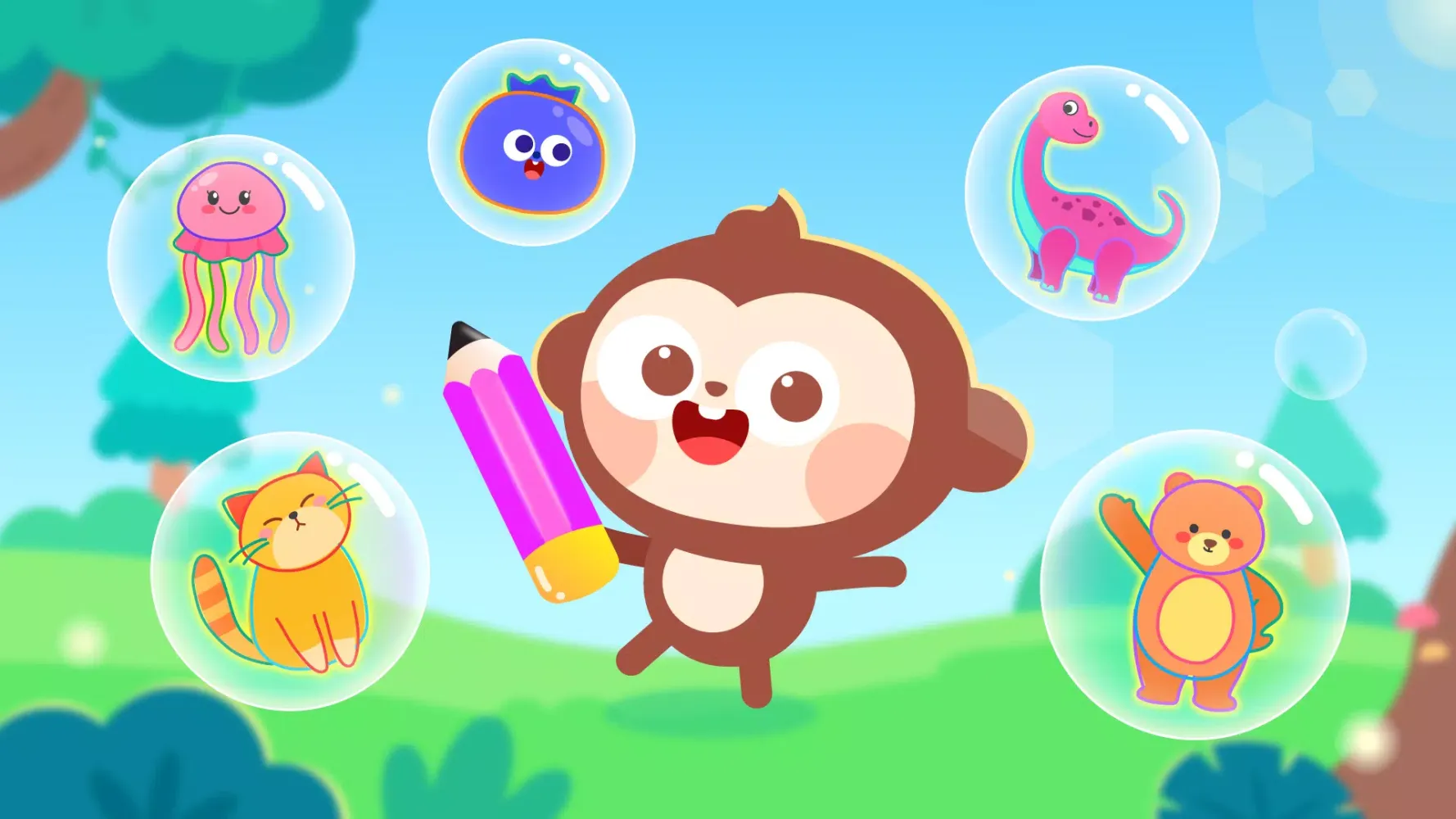 Simple Draw：DuDu Painting game سکرین شاٹس