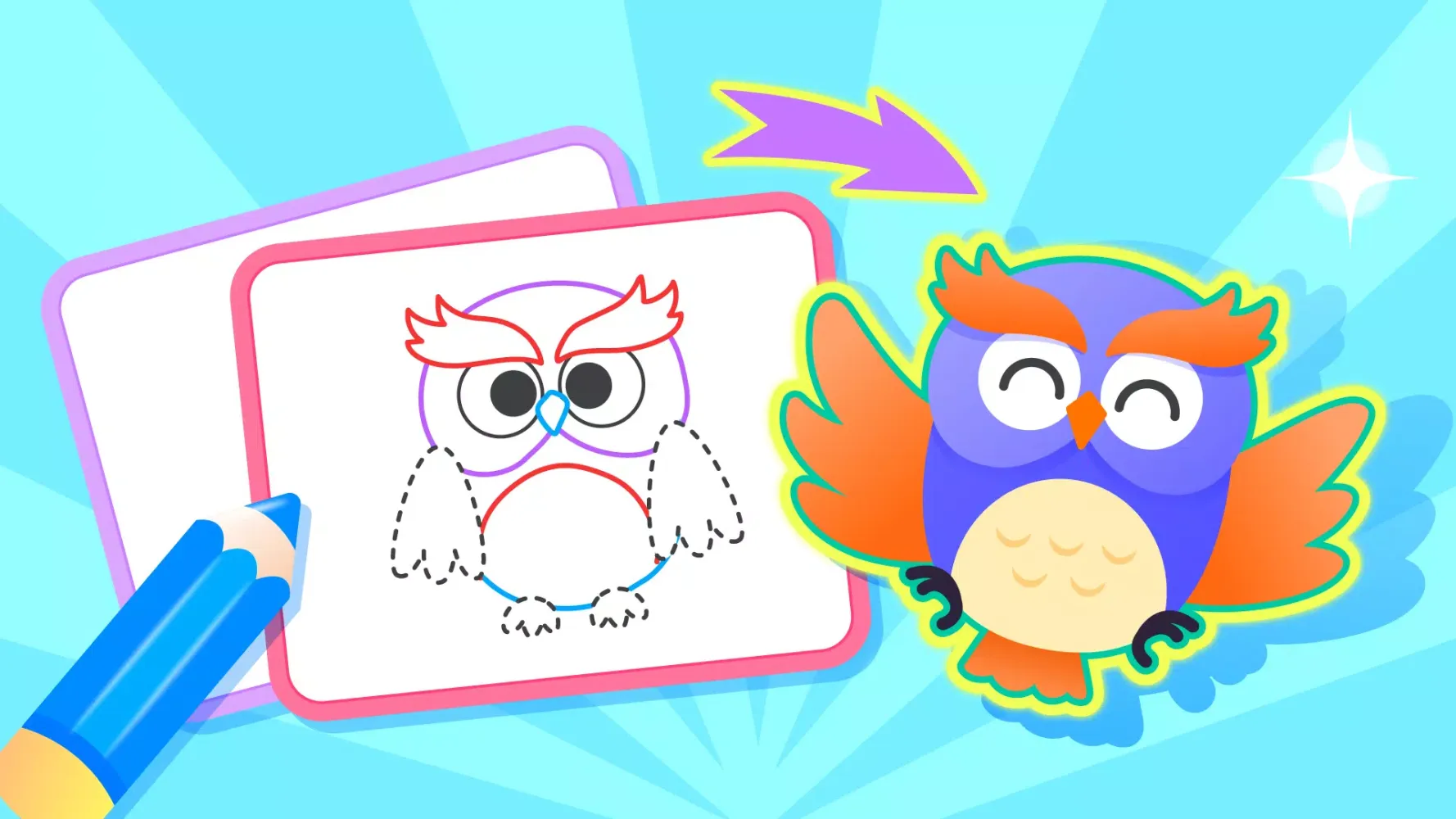 Simple Draw：DuDu Painting game سکرین شاٹس