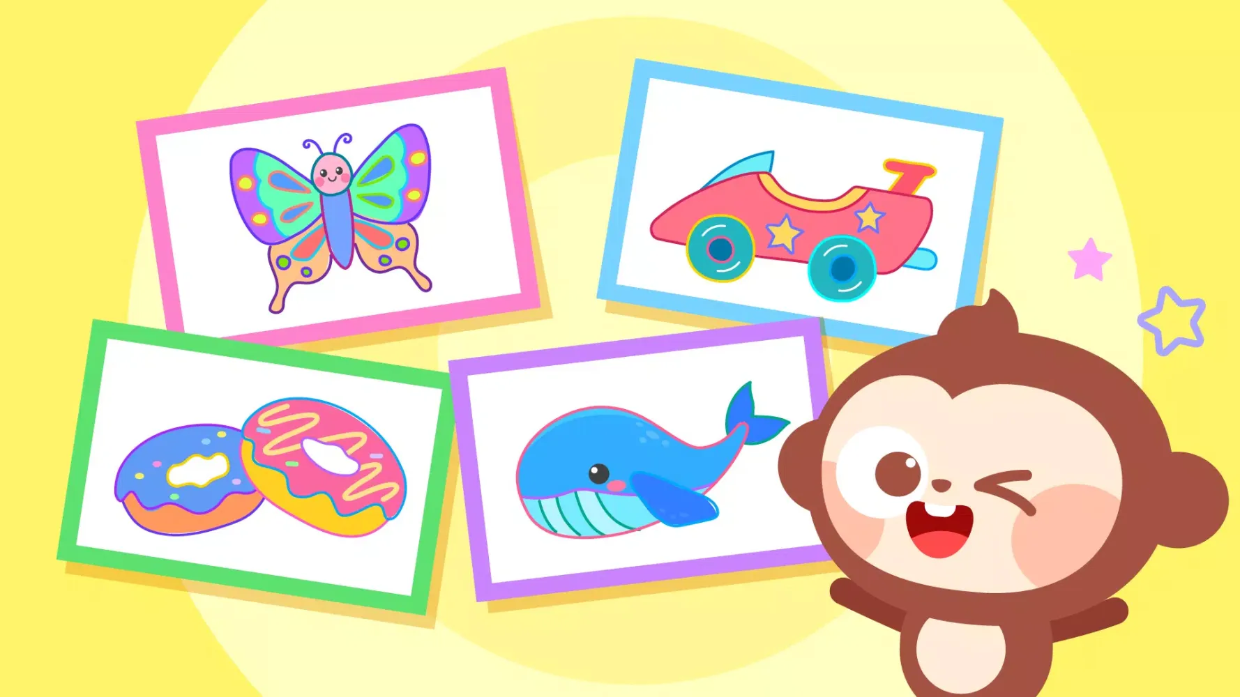 Simple Draw：DuDu Painting game سکرین شاٹس