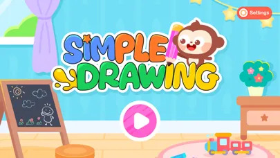 Tangkapan skrin Simple Drawing：DuDu Games