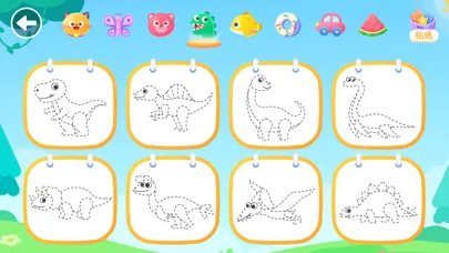 Tangkapan skrin Simple Drawing：DuDu Games