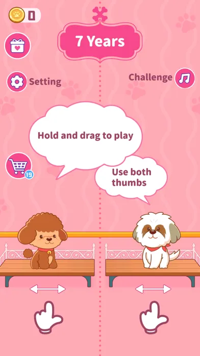 صور Greedy Dog：Dute Pop Music Game