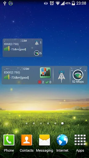 Capturas de tela do Signal Guard Pro