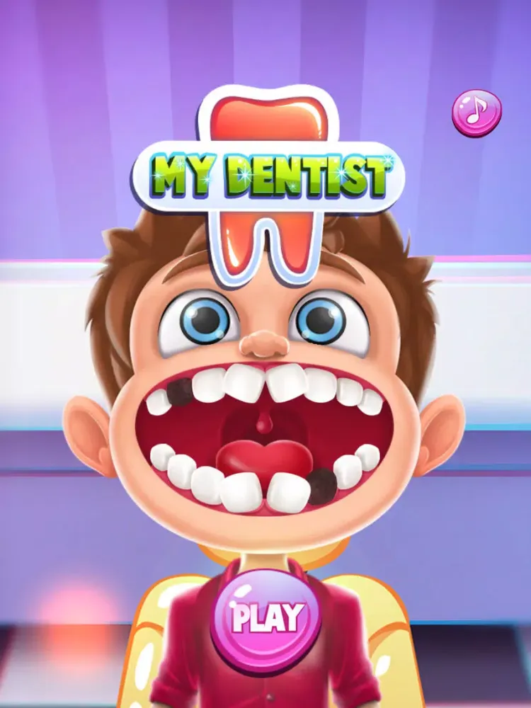 Ảnh chụp màn hình của My Baby Dentist - Dentist Game iPad 
