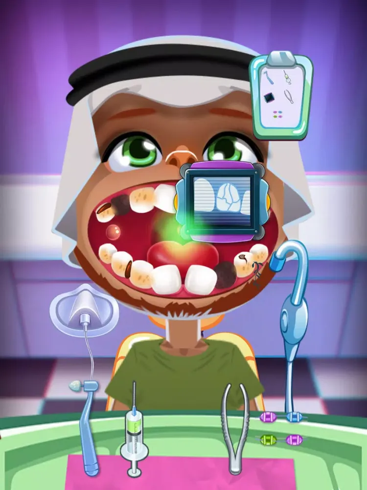 Ảnh chụp màn hình của My Baby Dentist - Dentist Game iPad 