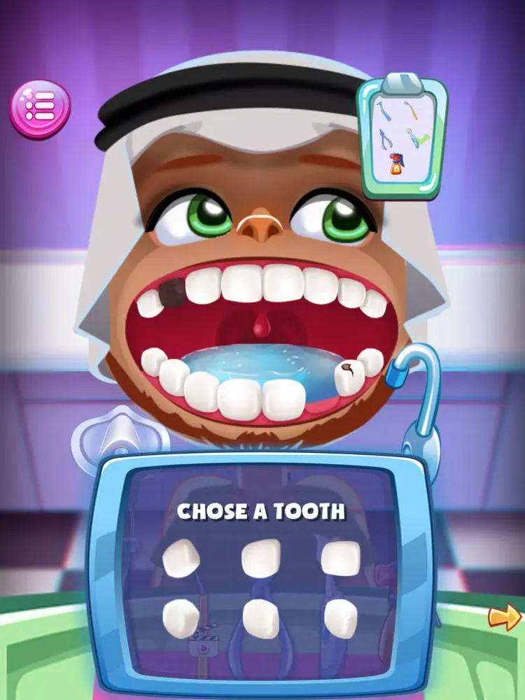 Ảnh chụp màn hình của My Baby Dentist - Dentist Game iPad 