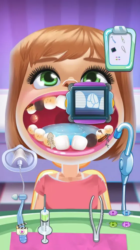 Ảnh chụp màn hình của My Baby Dentist - Dentist Game
