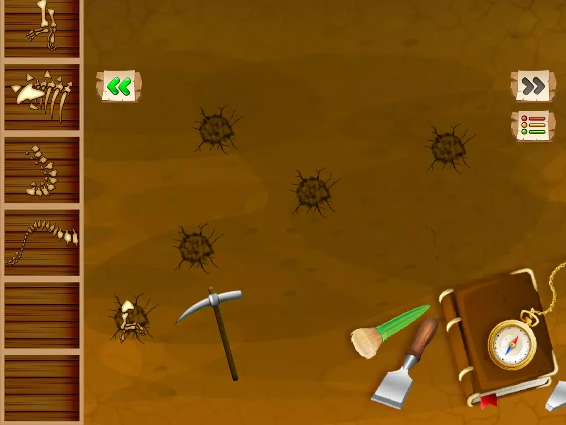 Dinosaur Jigsaw Puzzle-Game iPad  スクリーンショット
