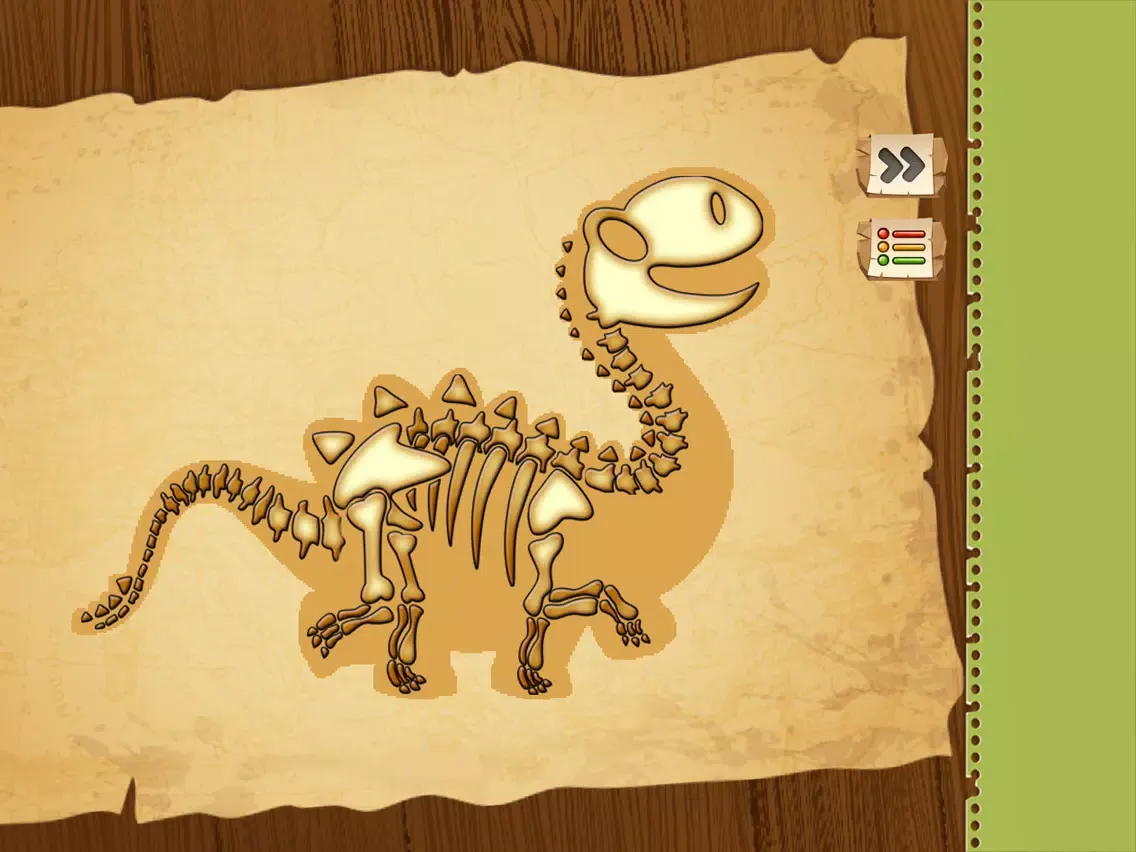 Dinosaur Jigsaw Puzzle-Game iPad  スクリーンショット