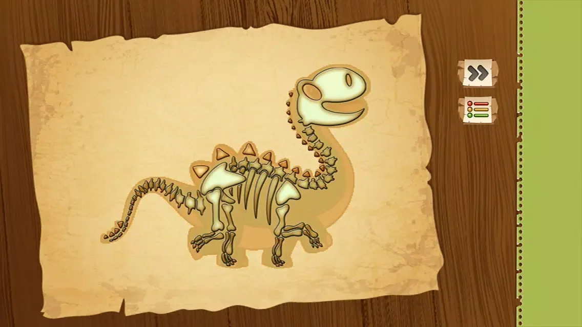 Dinosaur Jigsaw Puzzle-Game スクリーンショット