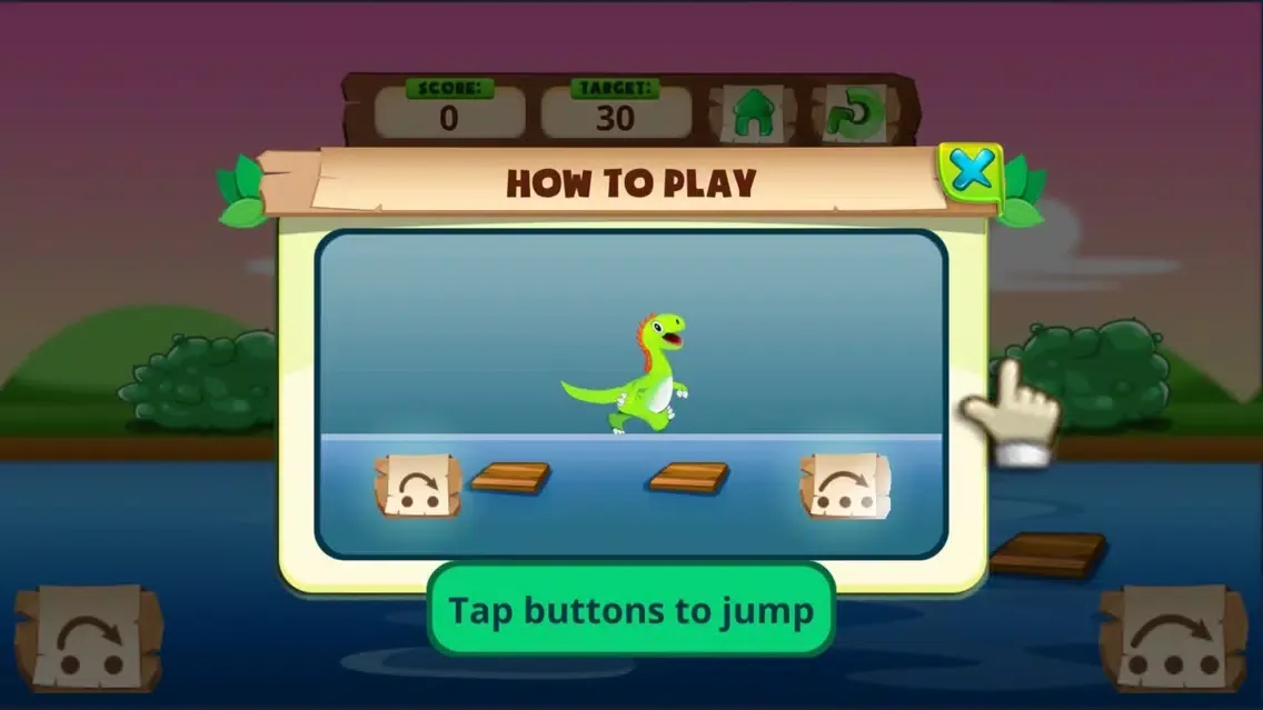 Dinosaur Jigsaw Puzzle-Game スクリーンショット