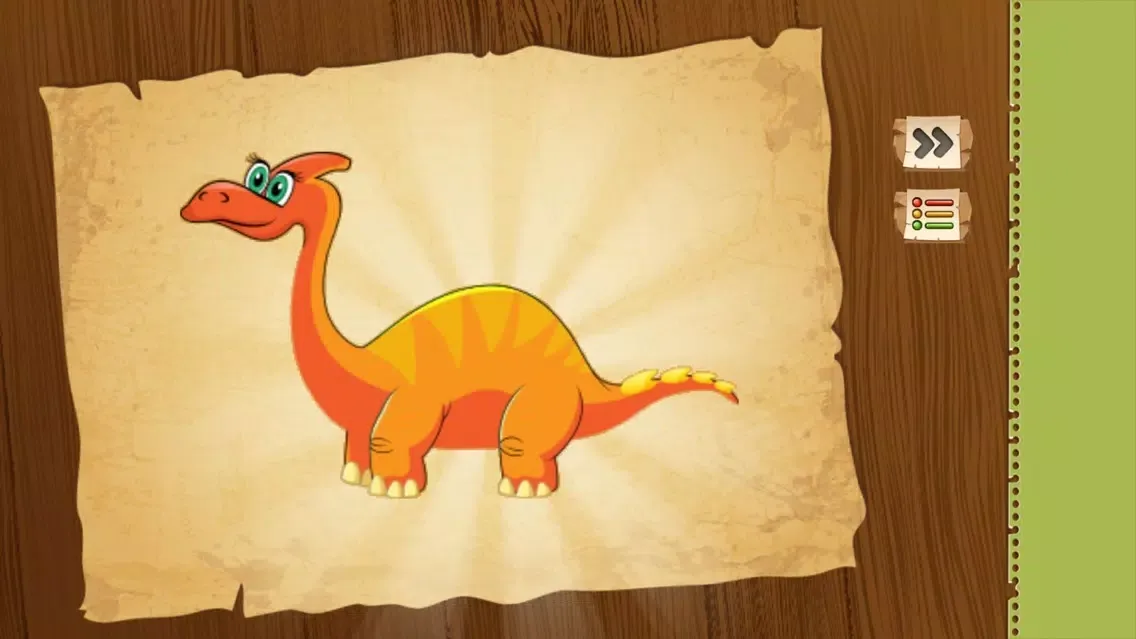 Dinosaur Jigsaw Puzzle-Game スクリーンショット