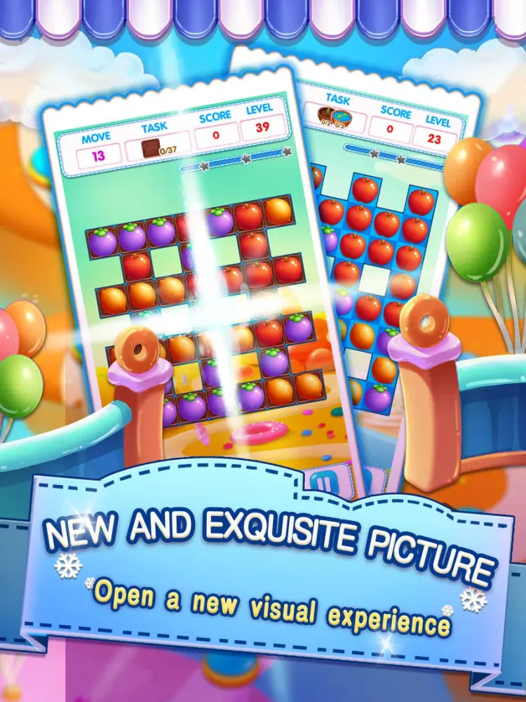 Captures d'écran de candy Link Match Games iPad 