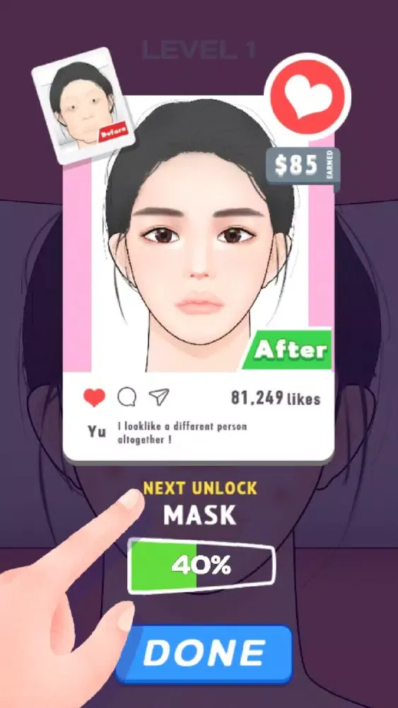 Capturas de pantalla de Salon-Make self up