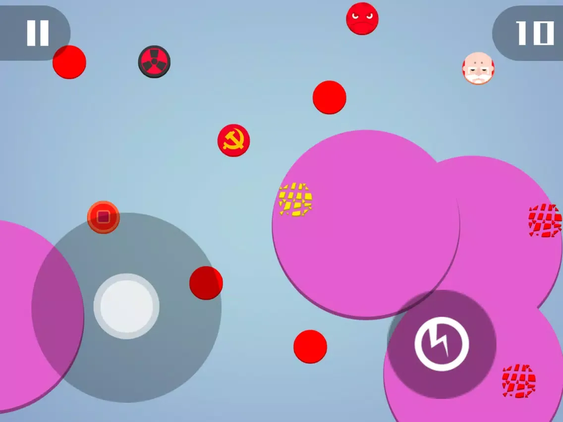 Capturas de pantalla de dodge.io iPad 