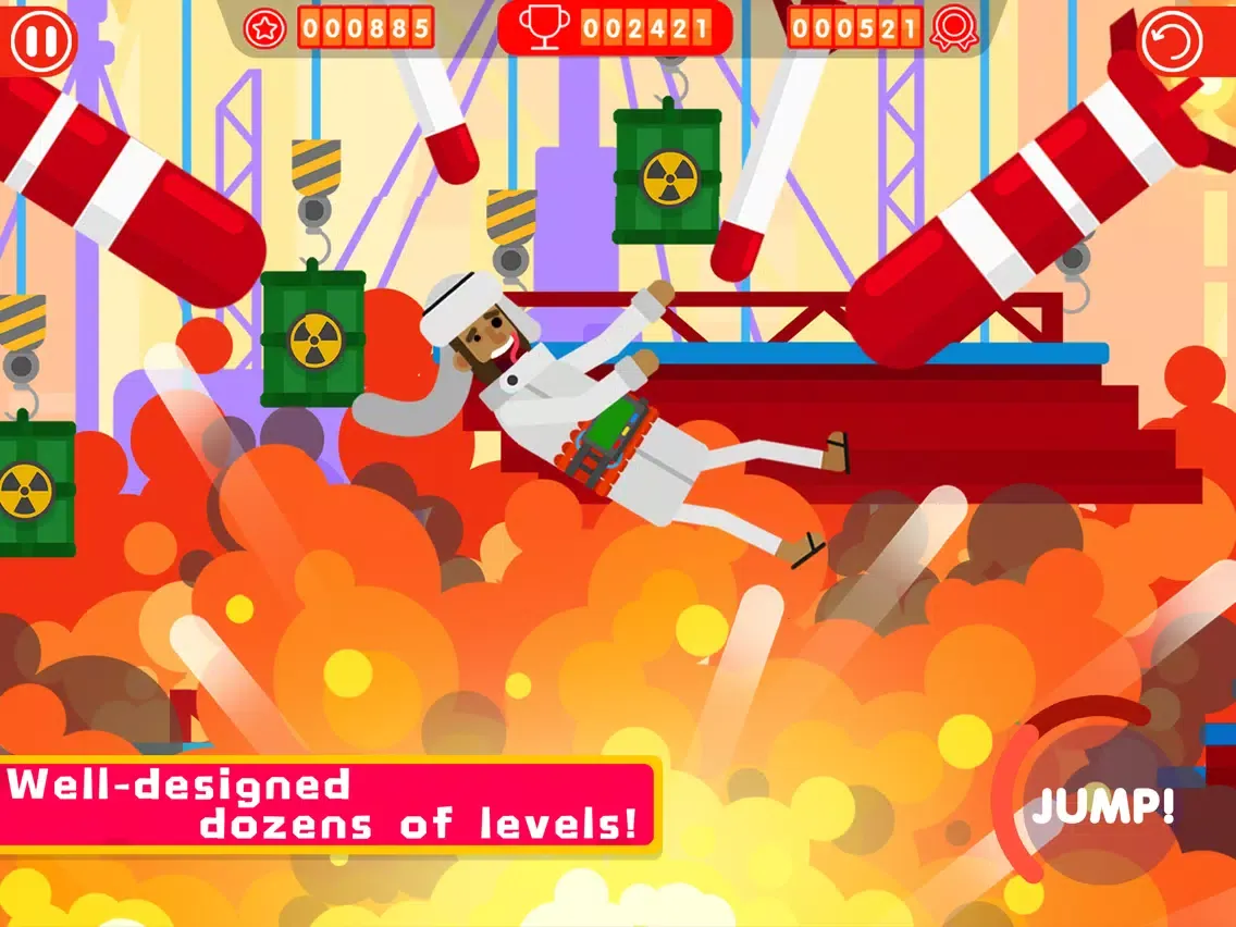 Capturas de tela do Happy Jumping 2 iPad 