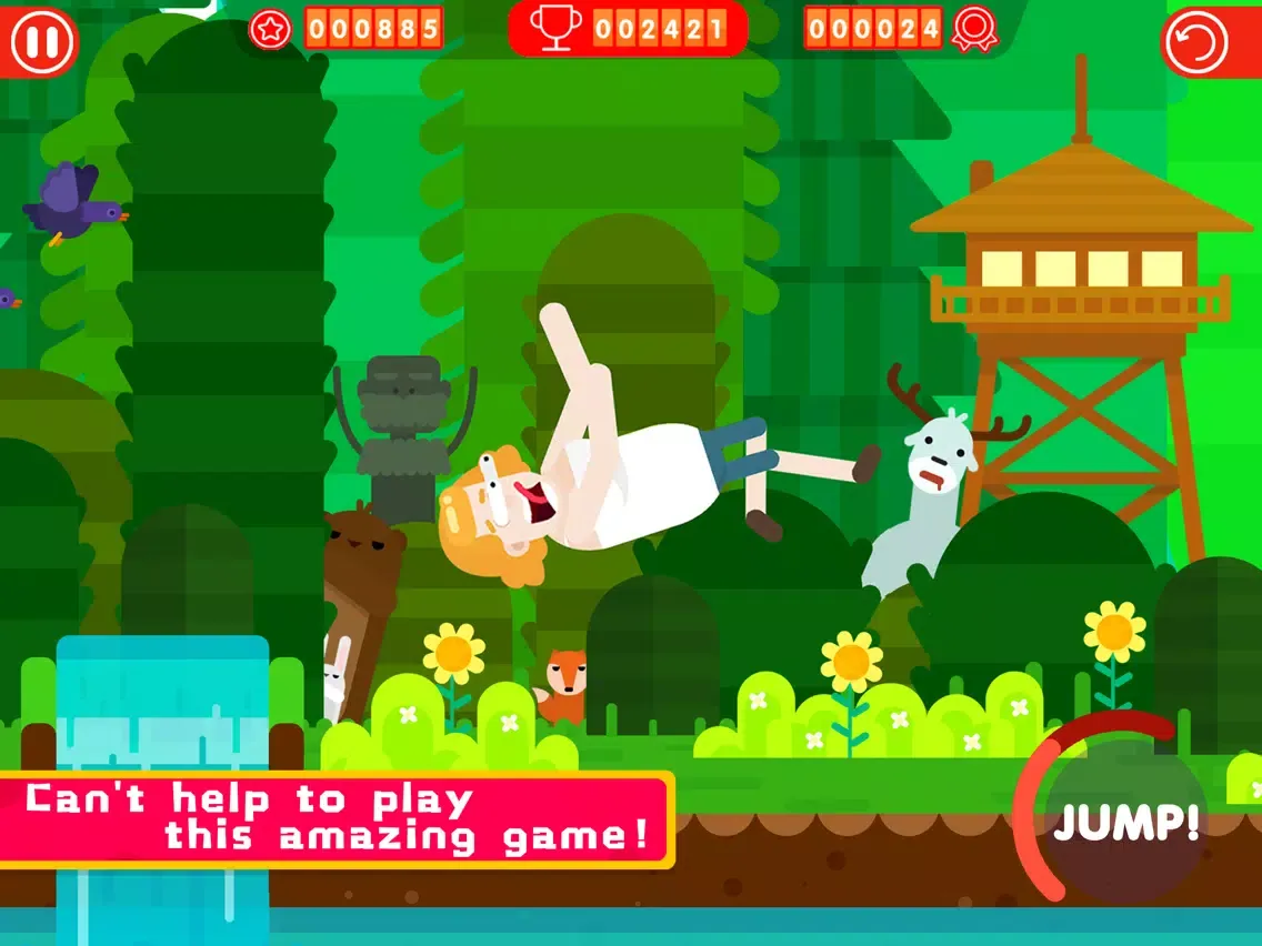 Capturas de tela do Happy Jumping 2 iPad 
