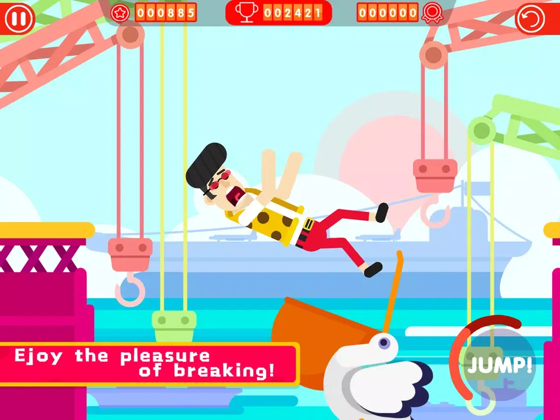 Capturas de tela do Happy Jumping 2 iPad 