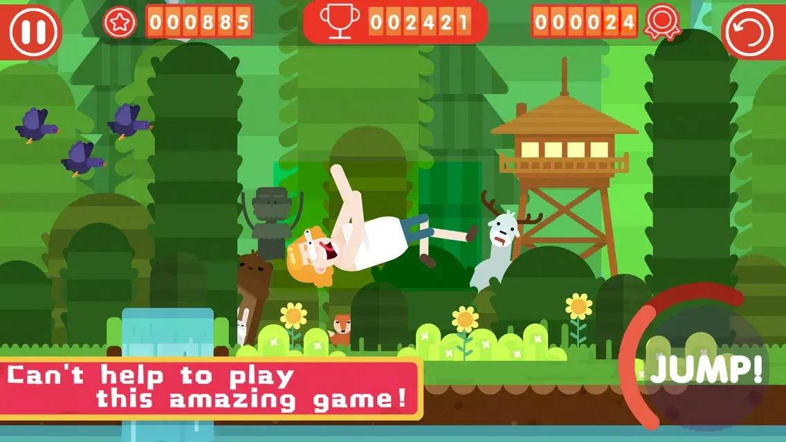 Capturas de tela do Happy Jumping 2