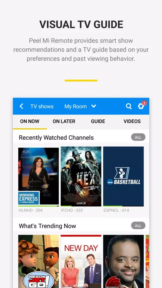 Peel Mi Remote Screenshots