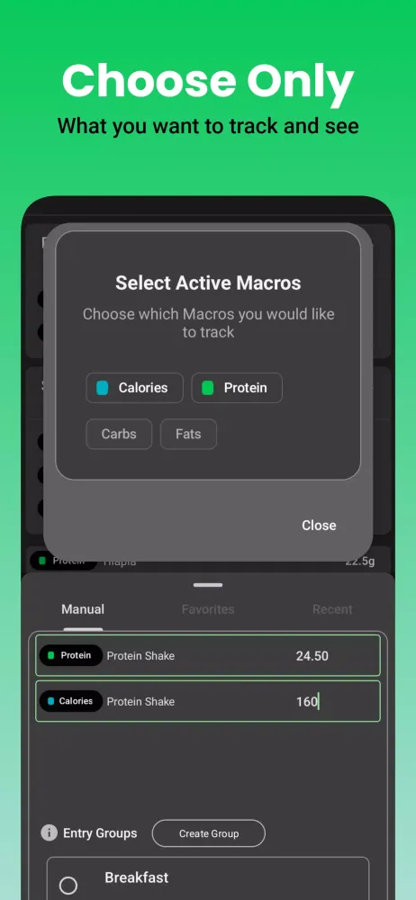 Protein Tracker - DailyProtein Screenshots