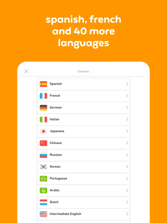 Duolingo - Language Lessons iPad  स्क्रीनशॉट