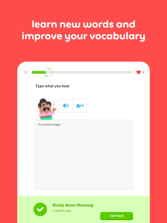Duolingo - Language Lessons iPad  स्क्रीनशॉट