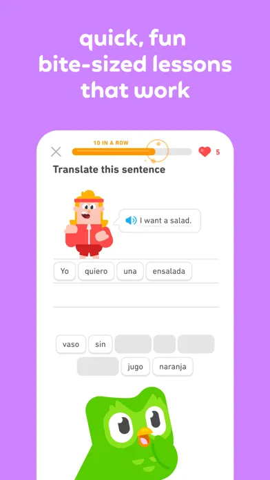 Duolingo - Language Lessons स्क्रीनशॉट