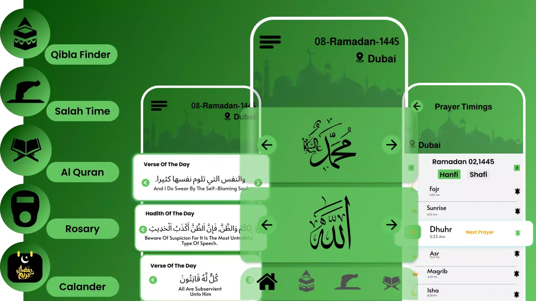 Translate Quran & Prayer Time应用截图
