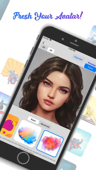 Profile Picture Maker App Screenshots