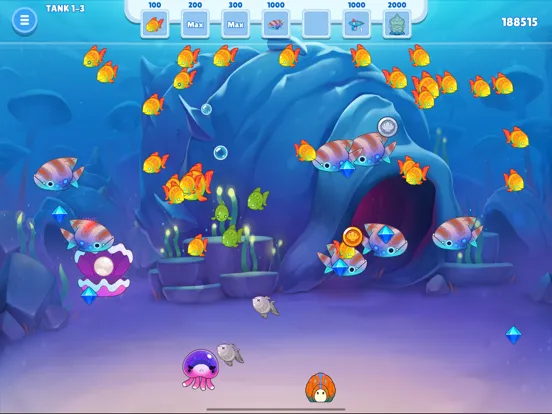 Screenshot di Aquarium Feeding Fish World iPad 