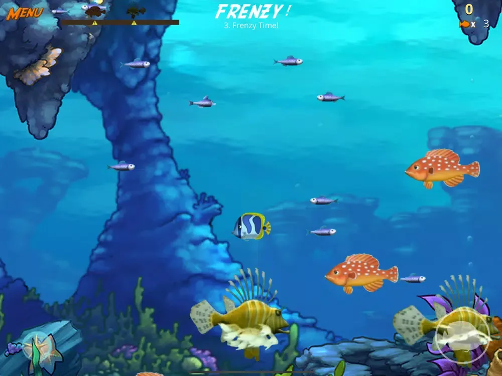 Capturas de tela do Feeding Frenzy 2! iPad 
